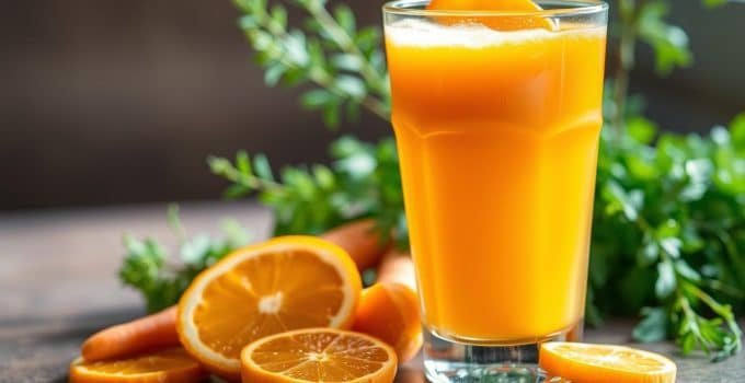 Turmeric-Carrot-Orange Juice