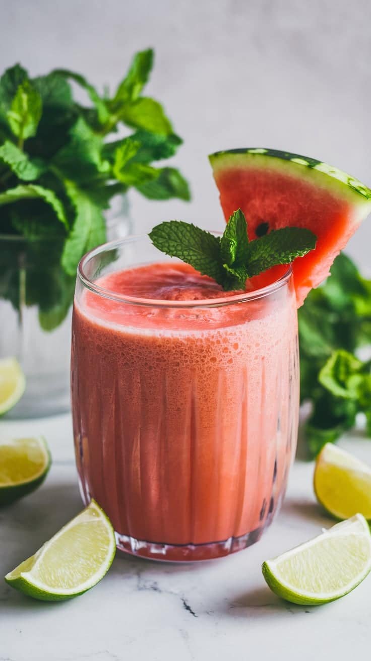 Watermelon Mint Juice