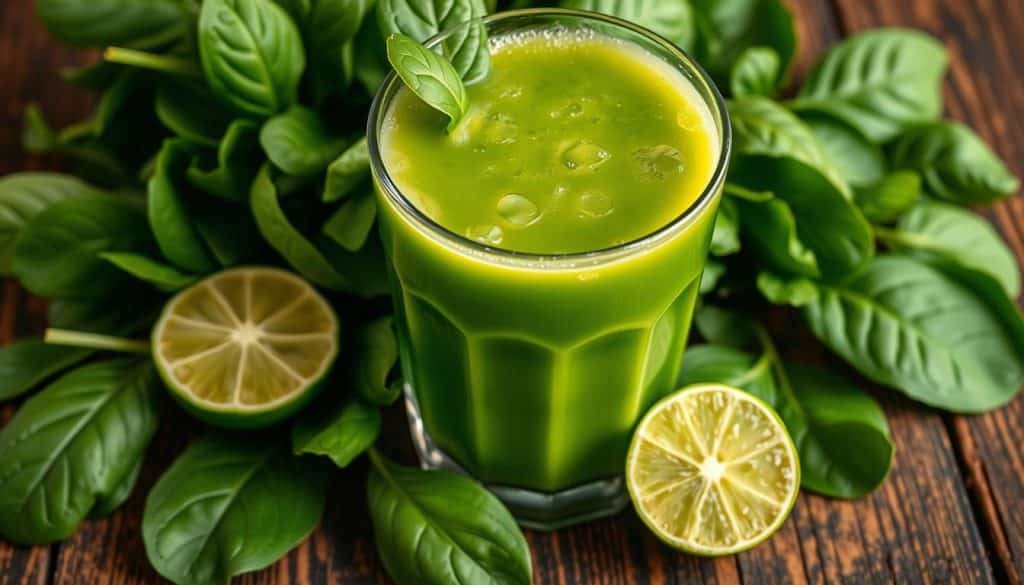 spinach lime juice cleanse