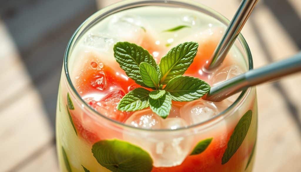 watermelon mint juice tips