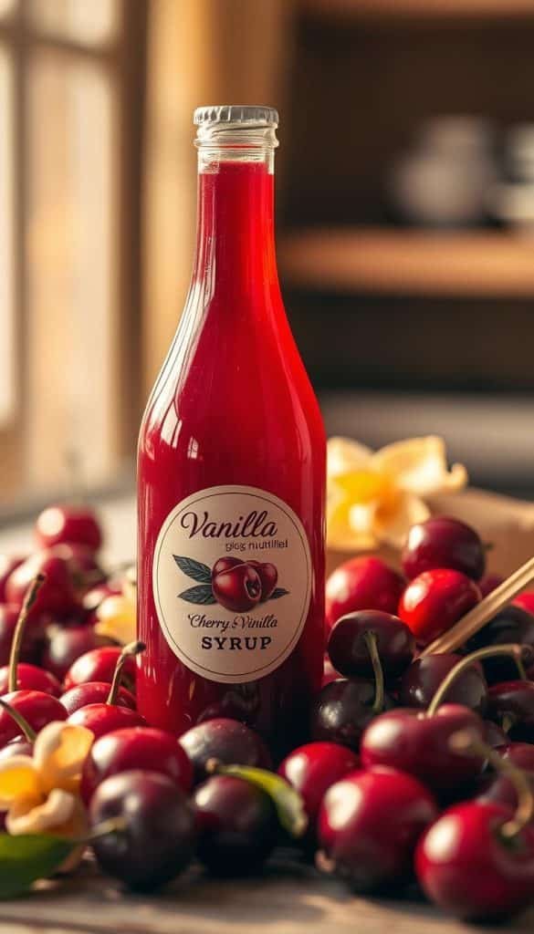 nutritional benefits of cherry vanilla syrup