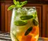 Cooling Mint Cucumber Melon Juice